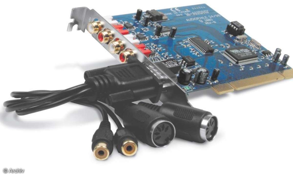 Musik am PC: M-Audio Audiophile 2496