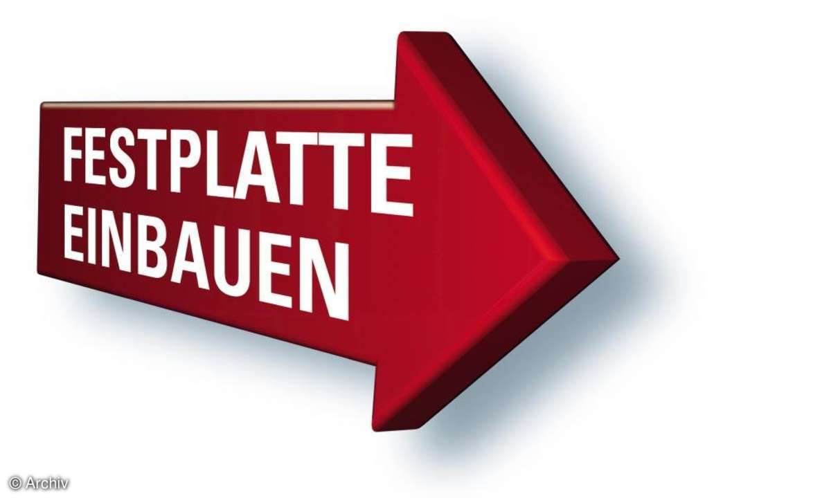 PCs aufrüsten: Festplatte