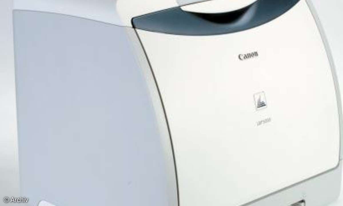 Günstige Farblaser: Canon LBP500