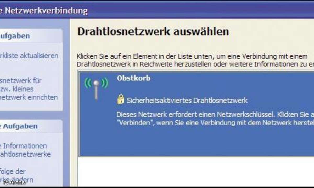 WLAN XP Windows