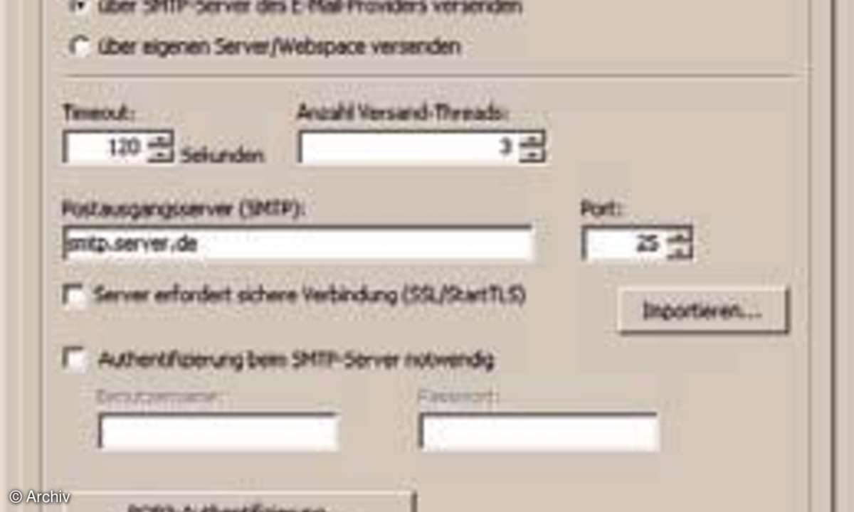 Perfekter Newsletter-Versand