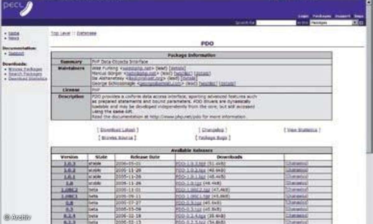 Datenbankabstraktion mit PHP und PDO
