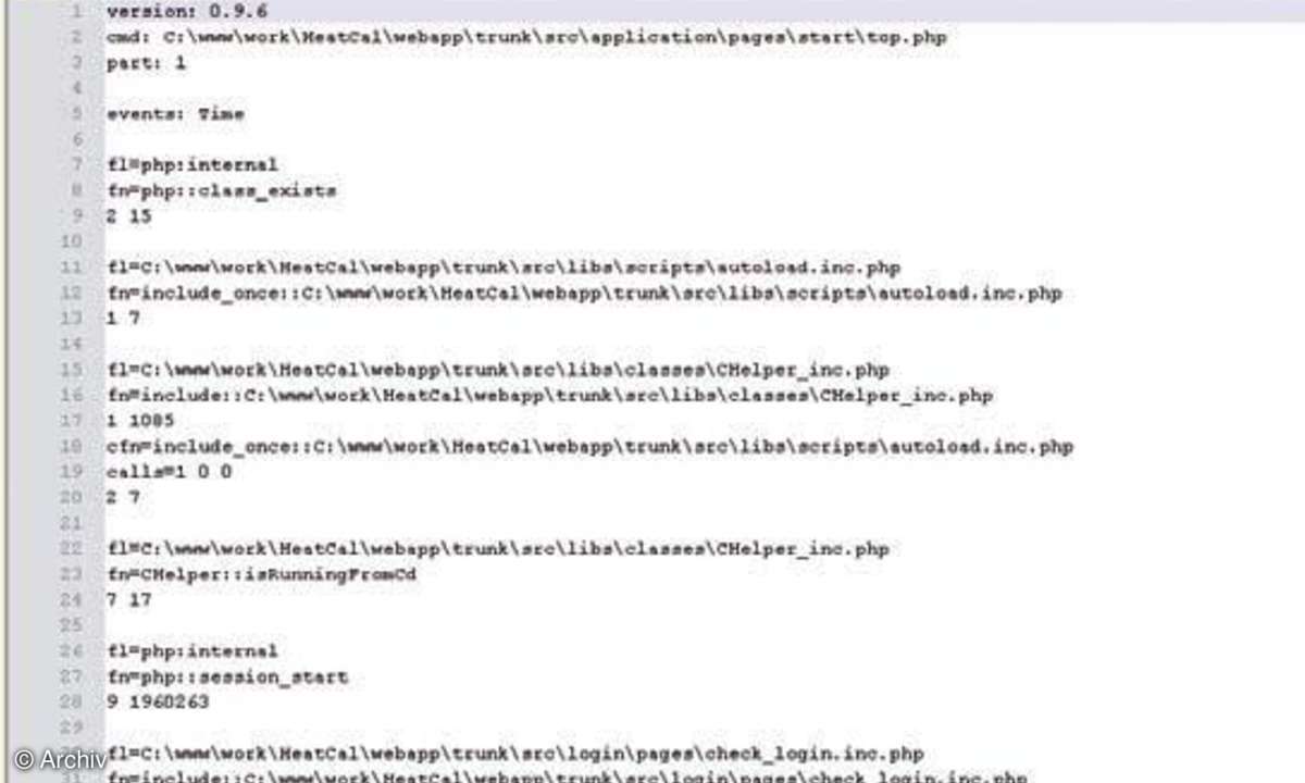 PHP-Performance-Optimierung