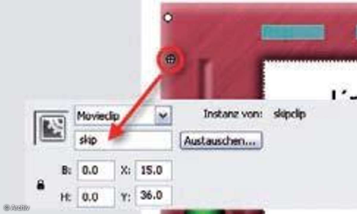 Webdesign mit Flash