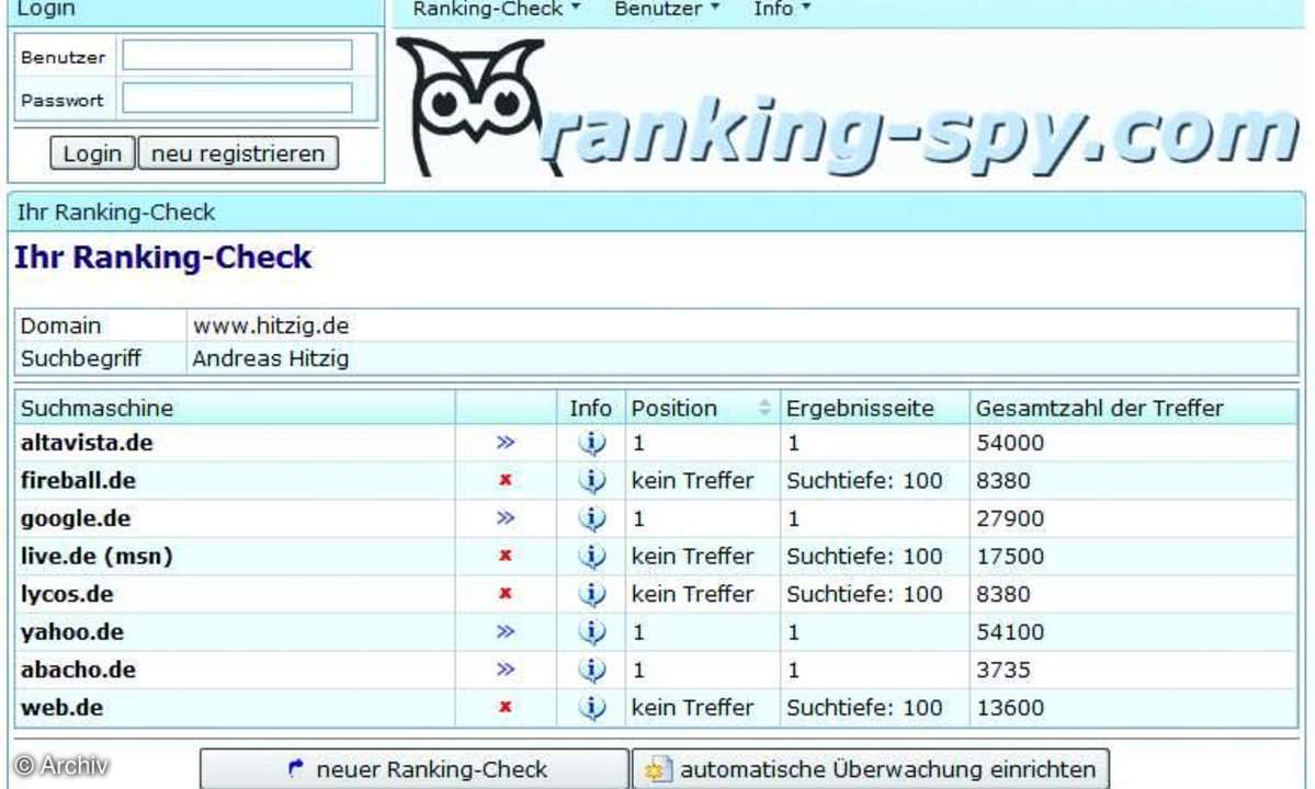 Suchmaschinenoptimierung