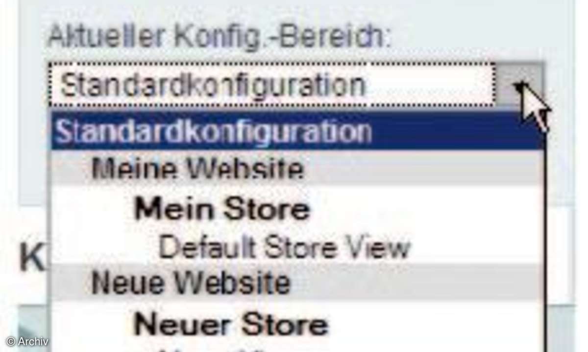 E-Commerce mit Magento