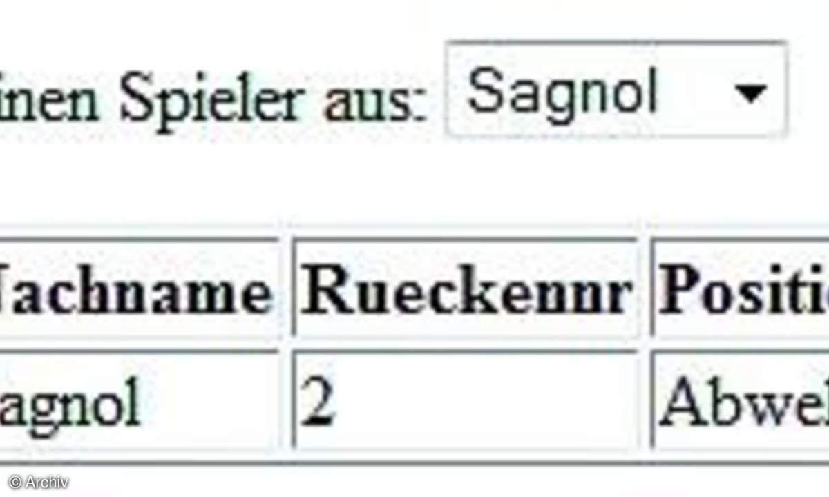 Ajax: Tipps & Tricks