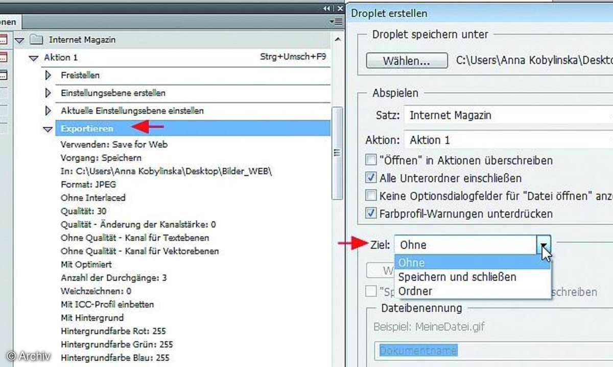 Bildbearbeitung fürs Web automatisieren