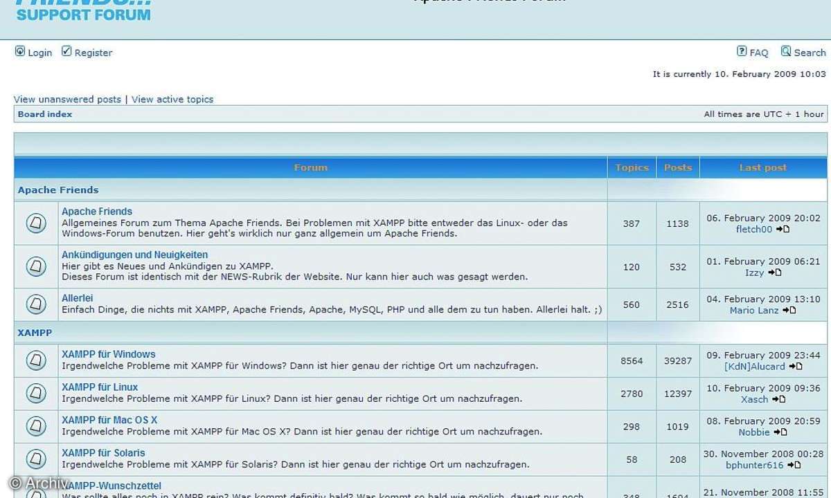 Der eigene Webserver