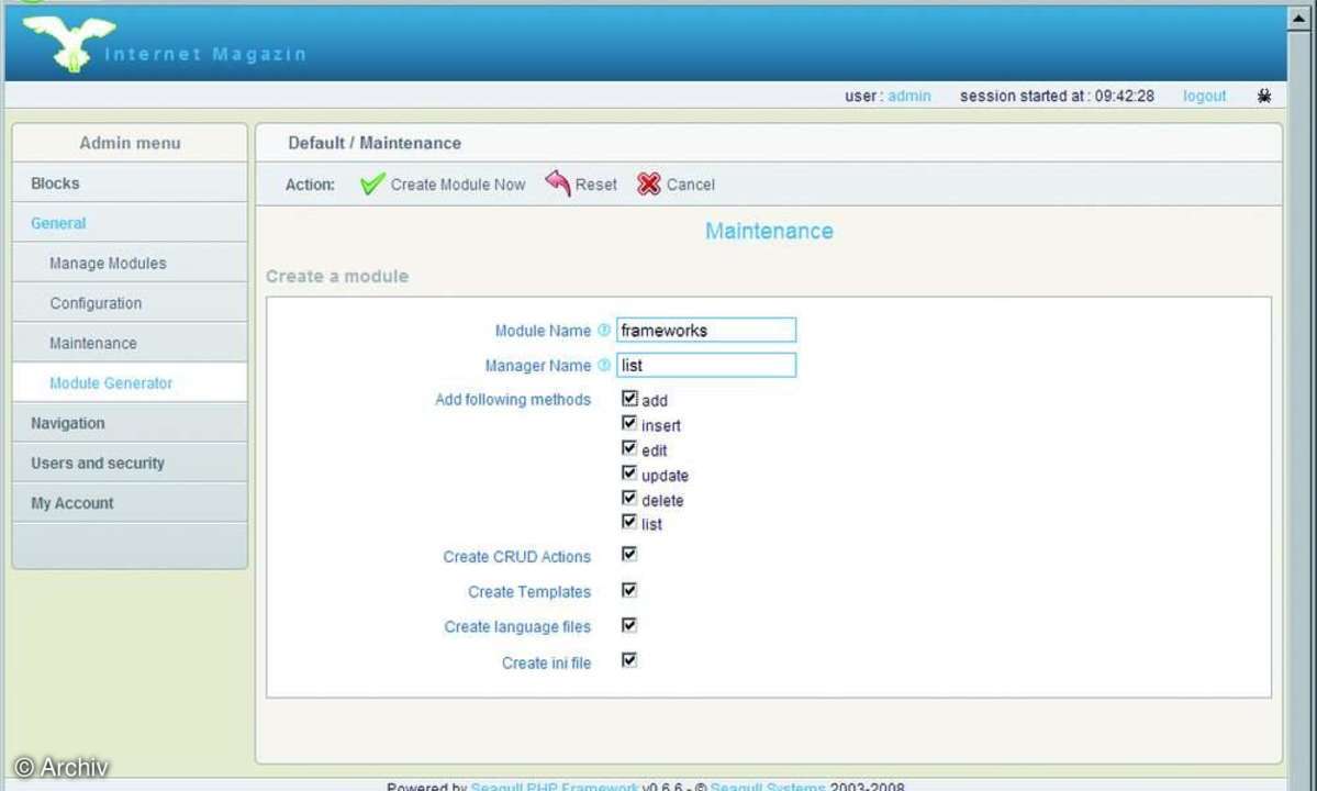 PHP-Frameworks Teil III - Seagull