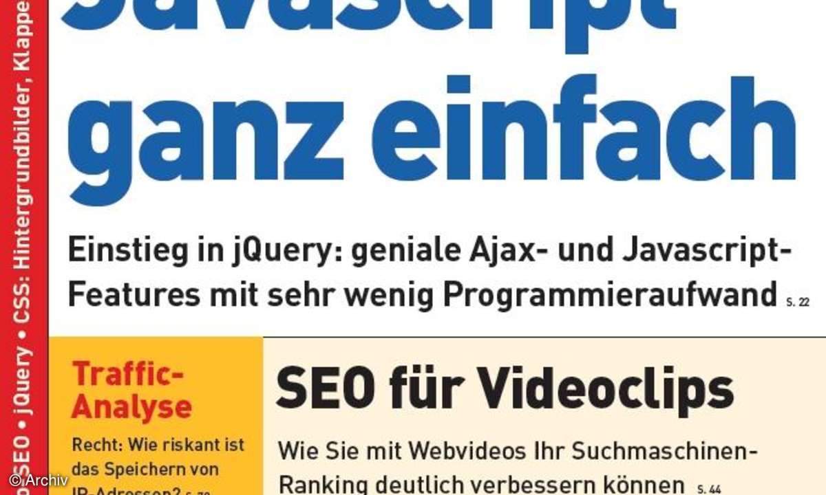 Cover Internet Magazin 7/09