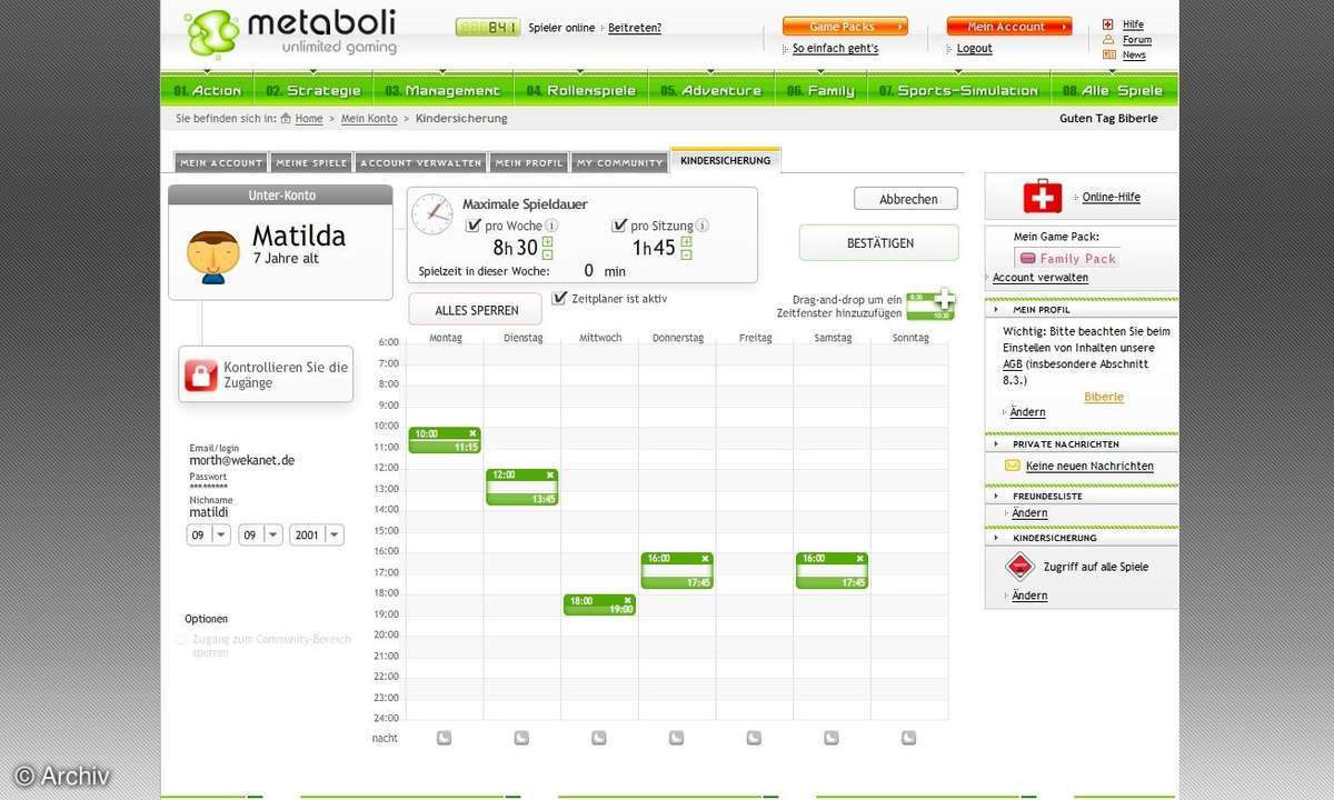 Praxistest Metaboli - Spieleflatrate für die ganze Familie