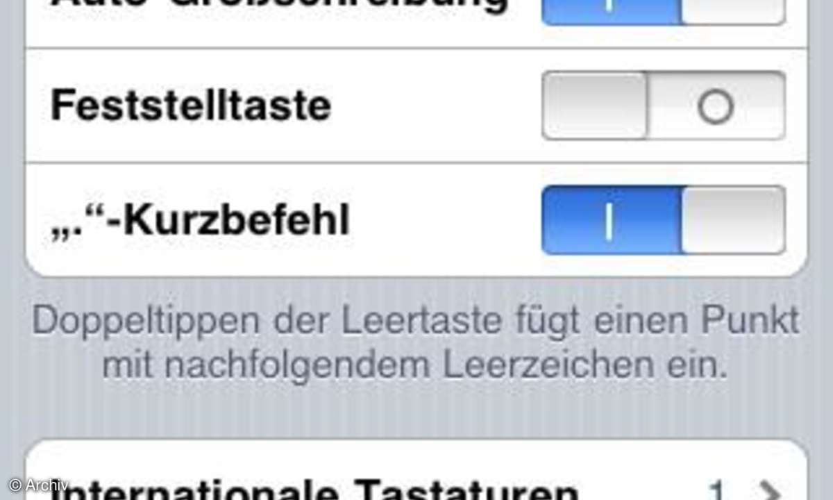 iPhone Auto-Korrektur