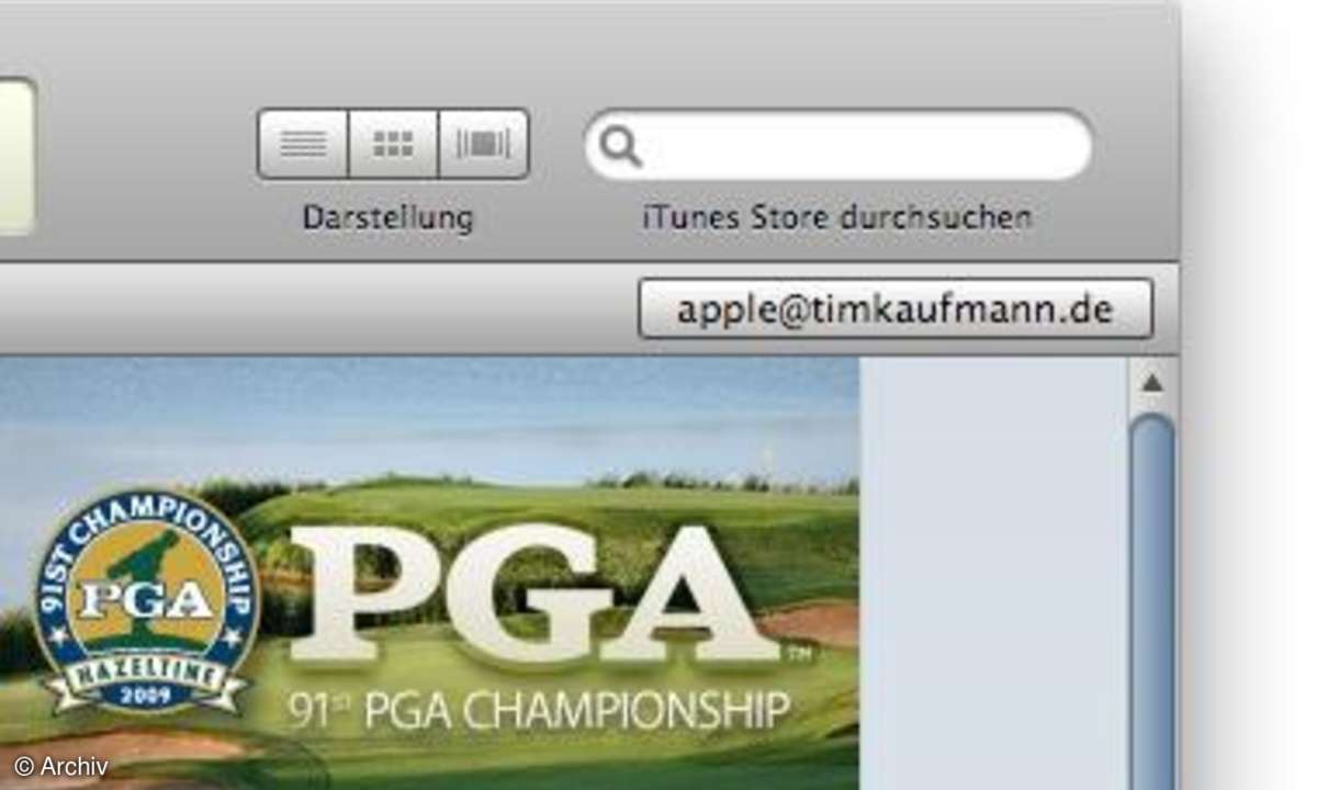 iTunes-Account ändern