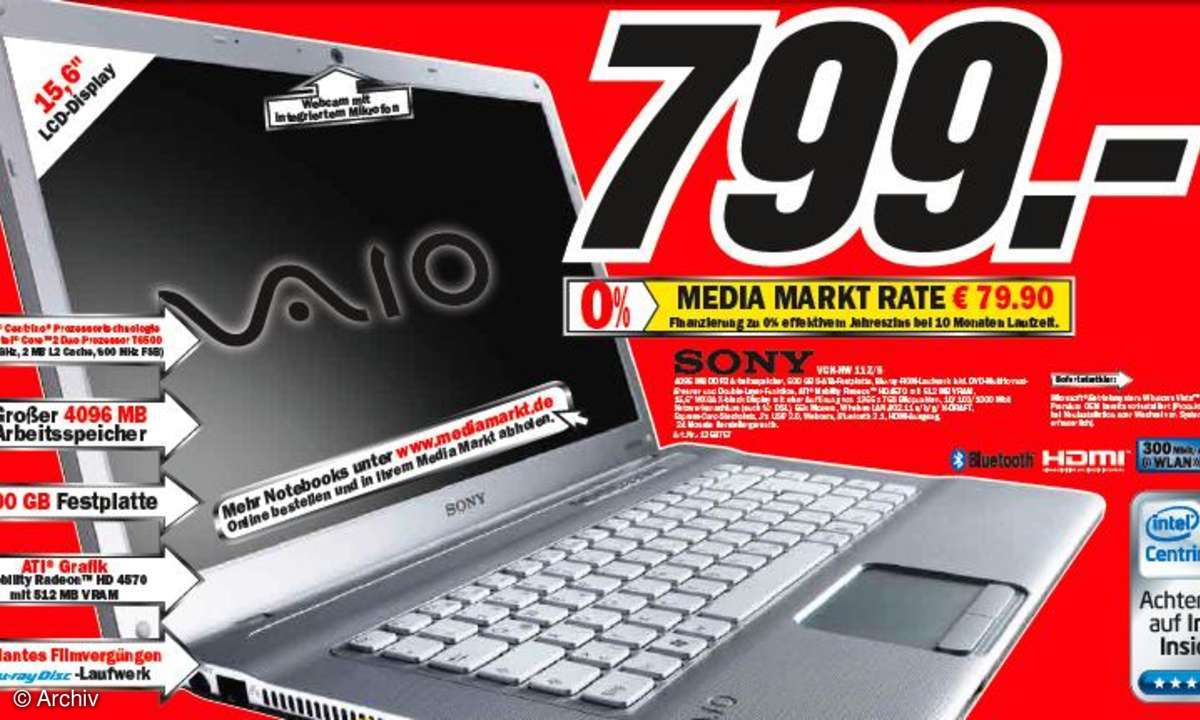 Media Markt: Die Notebook-Schnäppchen aus dem neuen Prospekt