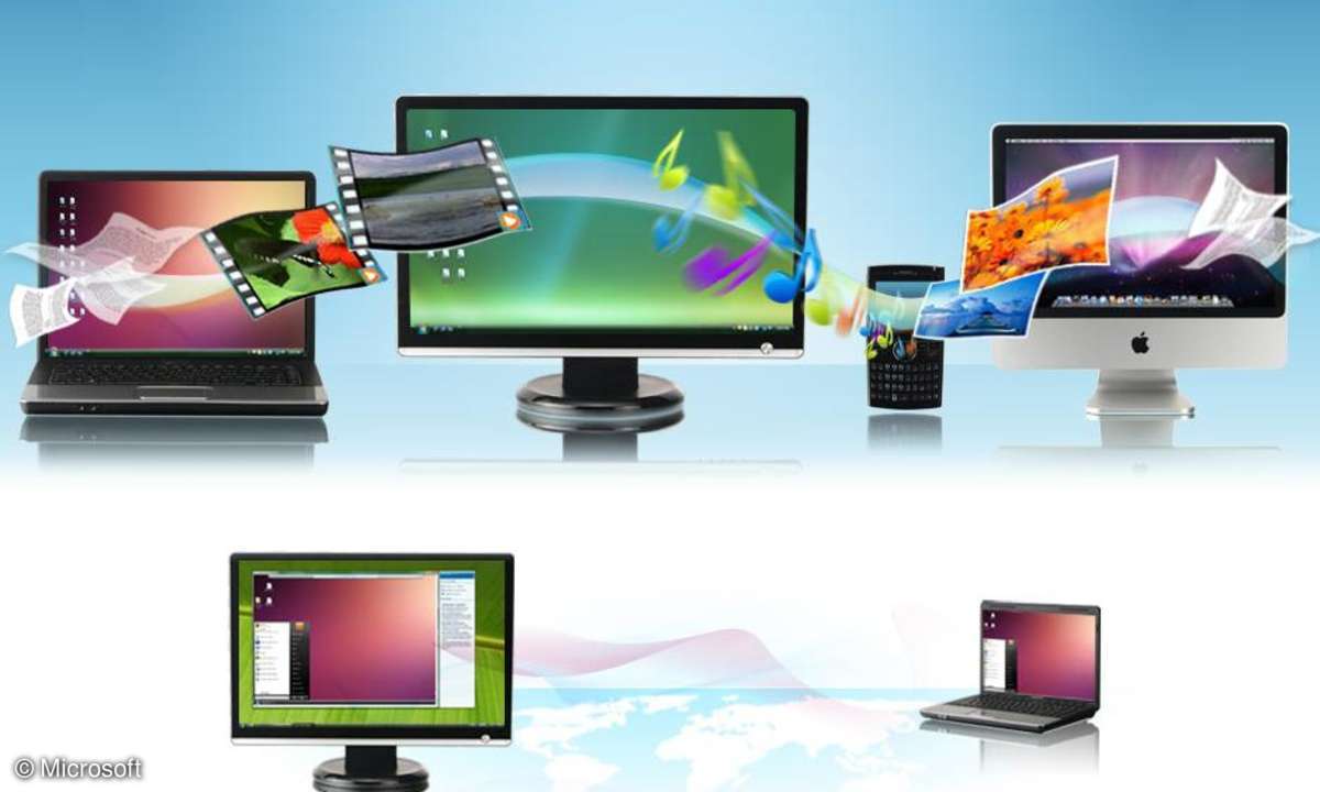 Synchronisation Live Mesh Dropbox Aufmacher Software