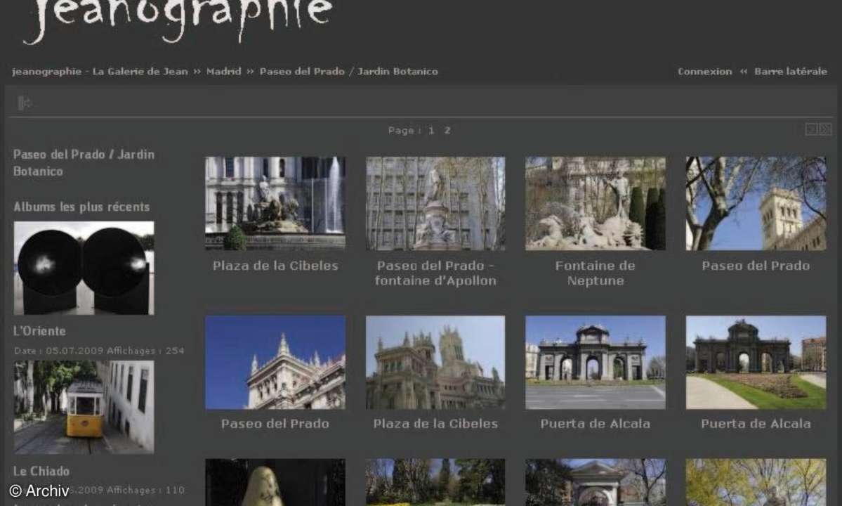 PHP-Module für die Website