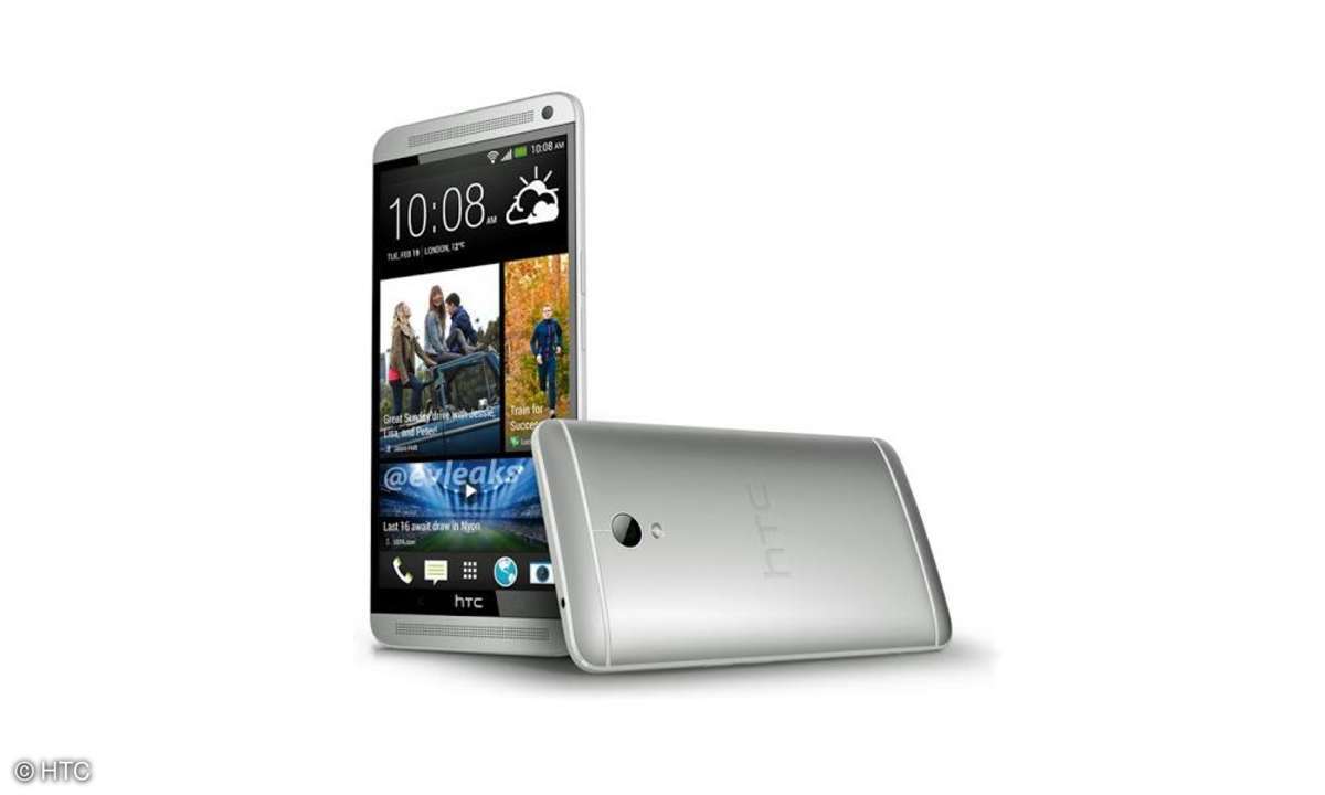 HTC One silber