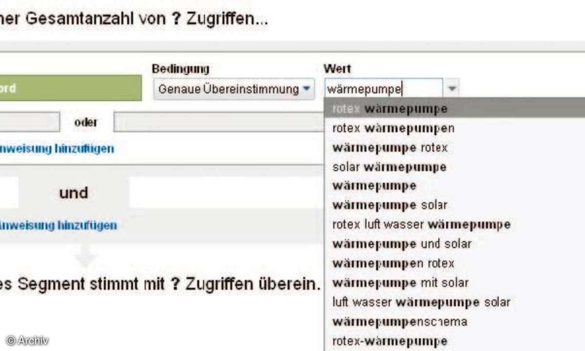 Traffic-Analyse mit Google Analytics
