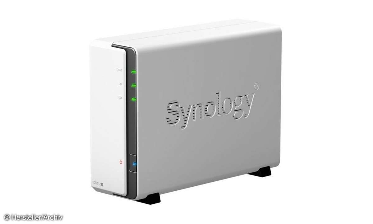 SynologysDS112j ist ein gleichermaßen hübscher wie funktionaler Einstieg in die Welt der NAS.