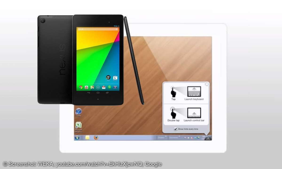 Wie schlägt sich das Nexus 7 als Universalfernbedienung im Heimkino?