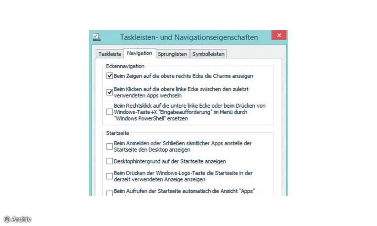 Windows 8.1,Desktop anzeigen