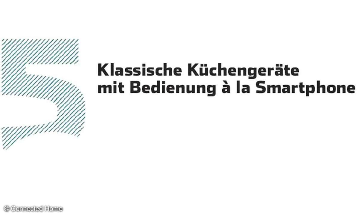 Küchengeräte mit Smartphone-Bedienung