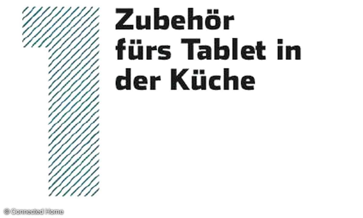 Zubehör fürs Tablet in der Küche