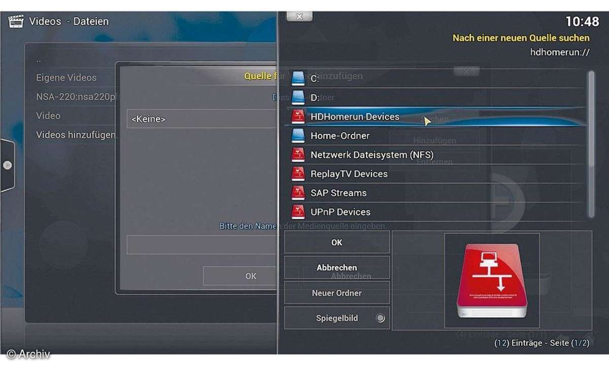 Screenshot XBMC