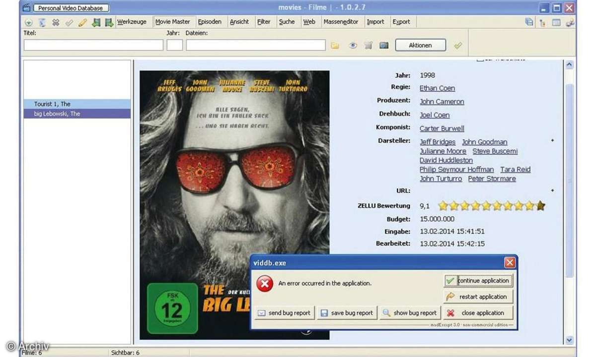 Screenshot XBMC The Big Lebowski
