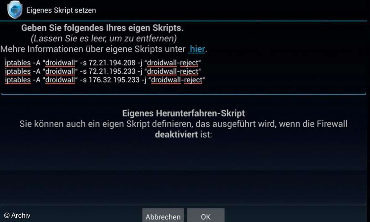 1Mobile, android, firewall