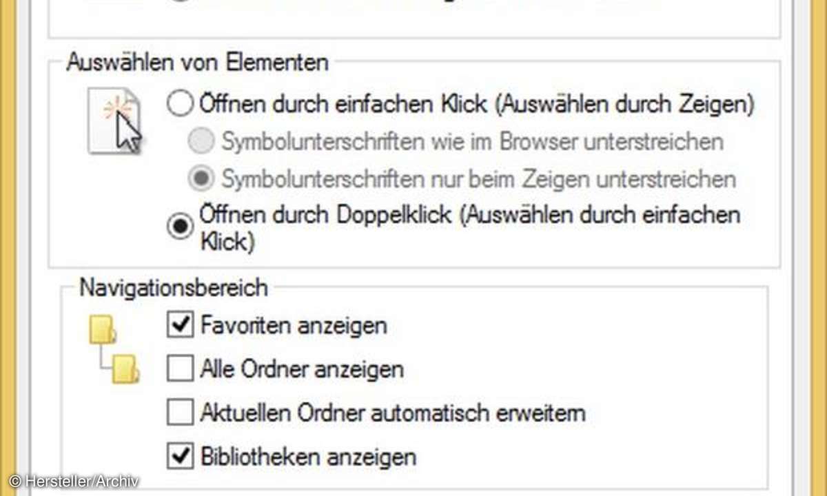 Windows 8.1 mit Windows 7 Oberfläche