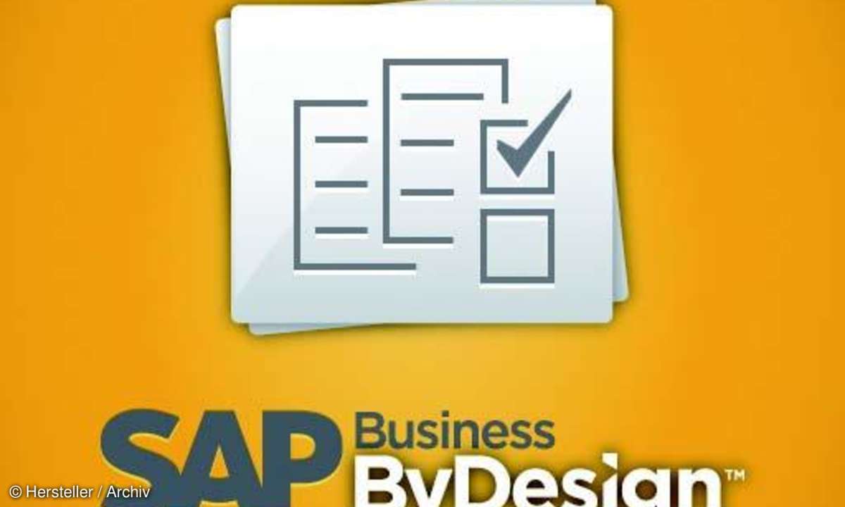 Die App von SAP Business ByDesign
