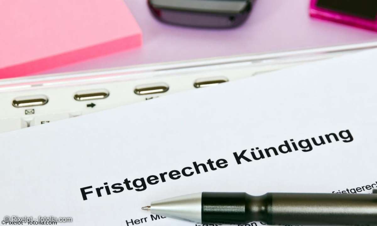 Office-Vorlagen: Musterschreiben fristgerechte Kündigung als Download