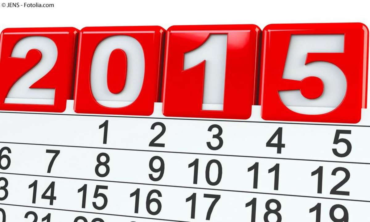 Office-Vorlagen: Kalender 2015 als Download