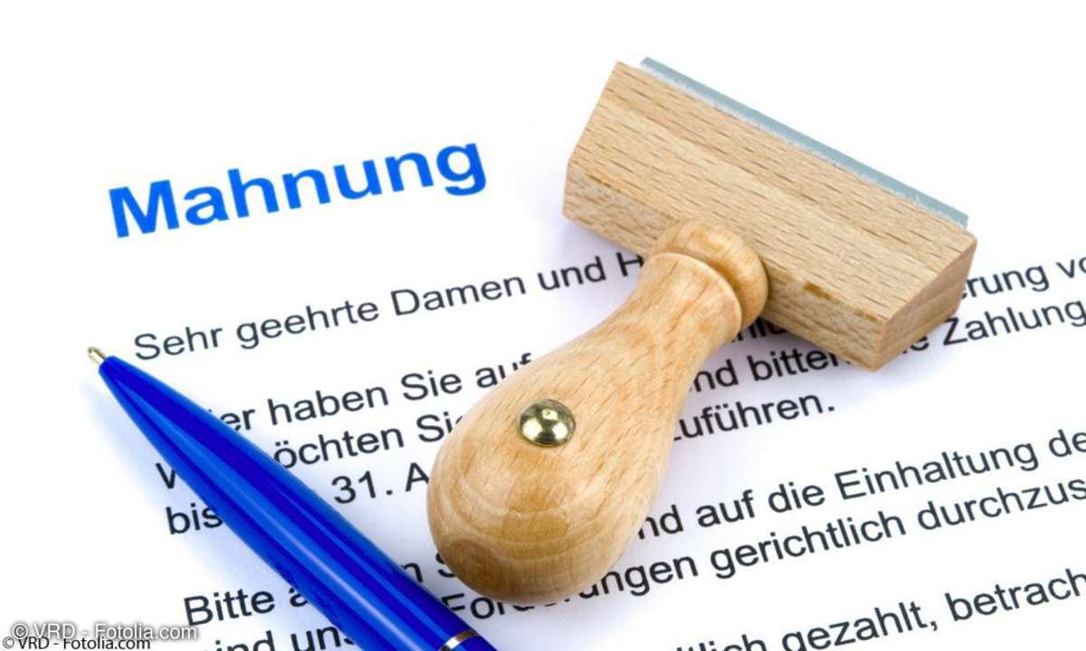 Mustervorlage für Mahnungen als kostenfreier Download.